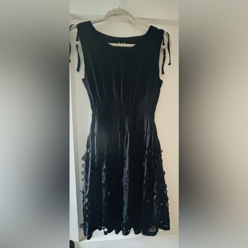 213 by Michelle Kim Elegant Black Dress